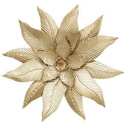 Decoração de mural AMANDINE em metal 67x67cm