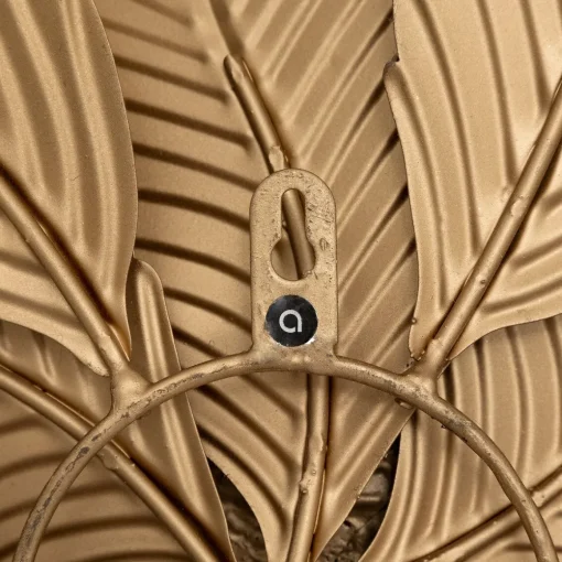 Decoração de mural AMANDINE em metal 67x67cm
