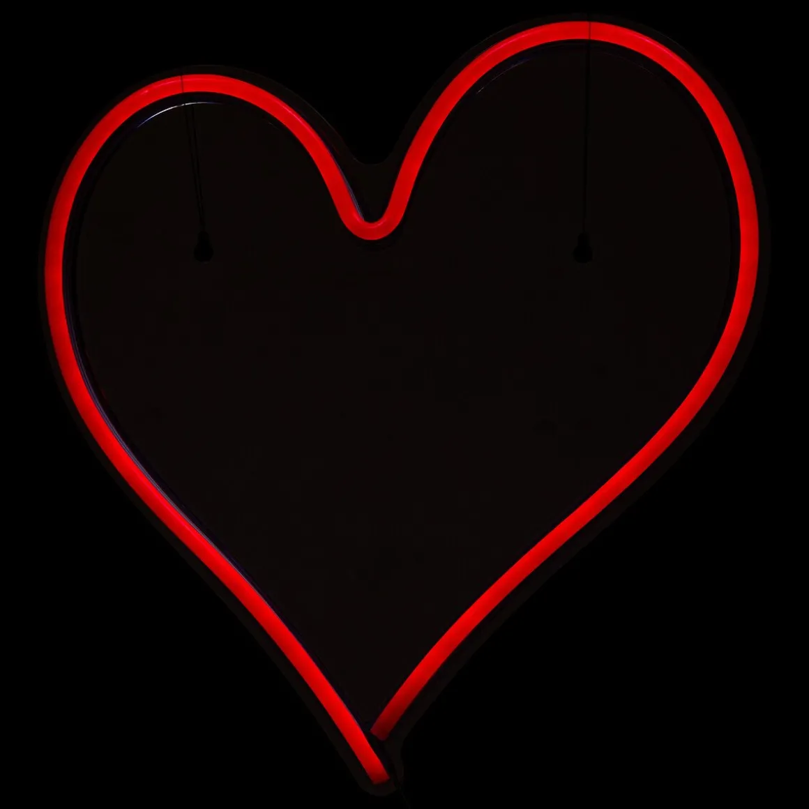 Decoração de mural led Neon coração