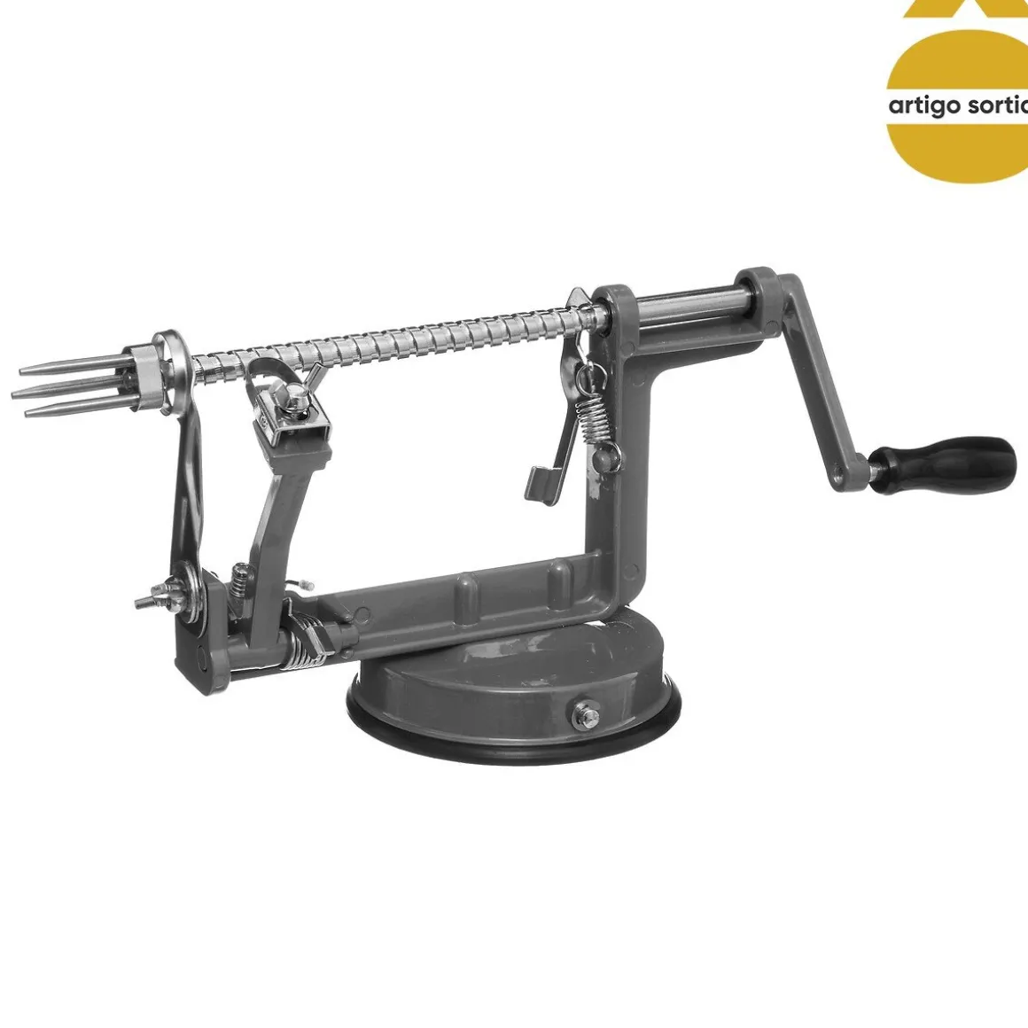 Descascador de maçã colorido