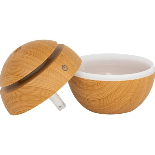 Difusor Castanho 130ml Com 3 Frascos De Óleo Perfumado