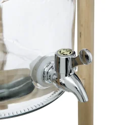 Dispensador com torneira com suporte 8L