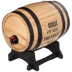Distribuidor pipa de vinho em madeira 5,5l