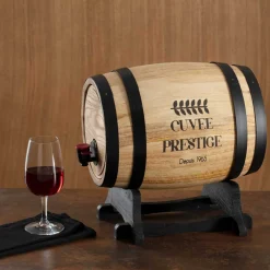 Distribuidor pipa de vinho em madeira 5,5l