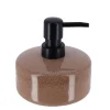 Doseador de sabonete líquido em cerâmica taupe 400ml