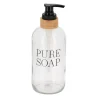 Doseador em vidro para sabonete líquido PURE SOAP 500ml