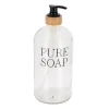 Doseador em vidro para sabonete líquido PURE SOAP 1000ml