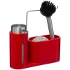Doseador para cozinha vermelho