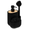 Doseador para detergente preto com acessórios blackwood