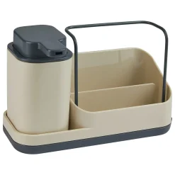 Doseador para detergente 4 em 1 bege 3l
