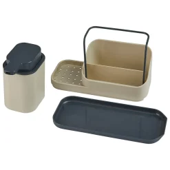 Doseador para detergente 4 em 1 bege 3l