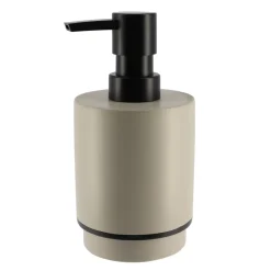 Doseador para sabonete líquido taupe e preto