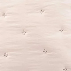 Edredão AMALFI cru com renda 250x260cm