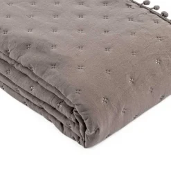 Edredão BEAR cinza reversível 140x220cm