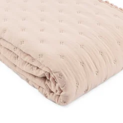 Edredão BEAR rosa e cinza reversível 140x220cm