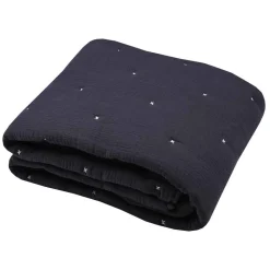 Edredão fundo de cama azul escuro 130x160cm
