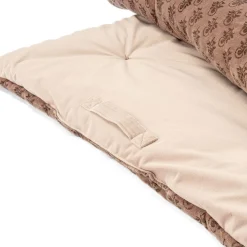 Edredão fundo de cama DEJA bege e verde 65x180cm