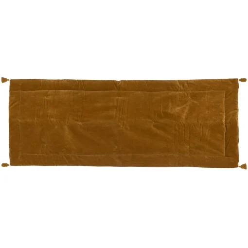 Edredão fundo de cama MIDNIGHT castanho 70x180cm