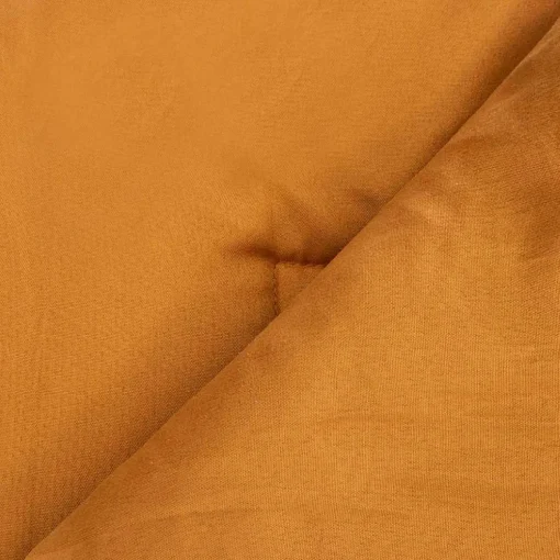 Edredão fundo de cama ocre veludo 80x180cm