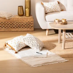 Edredão fundo de cama RIVIERA bege 60x180cm