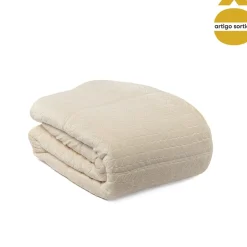 Edredão sherpa JACK bege 220x240cm