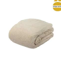 Edredão sherpa JACK bege 220x240cm