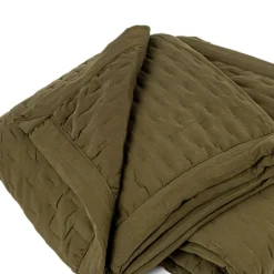 Edredão STOCKHOLM verde seco 220x240cm