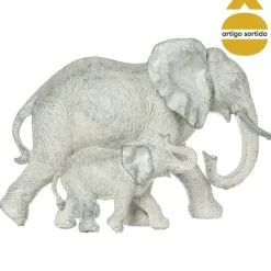 Elefante decorativo em resina 15cm