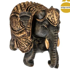 Elefante decorativo em resina