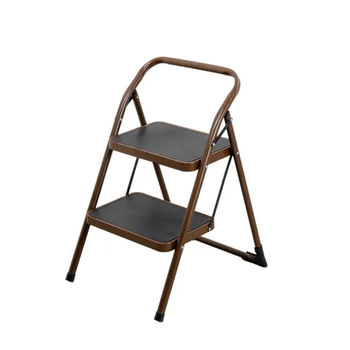 Escadote com 2 degraus em metal 96cm