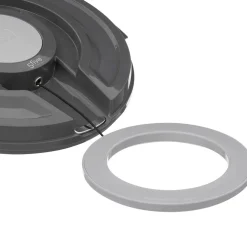 Escorredor cinza de legumes com torção 5,5l