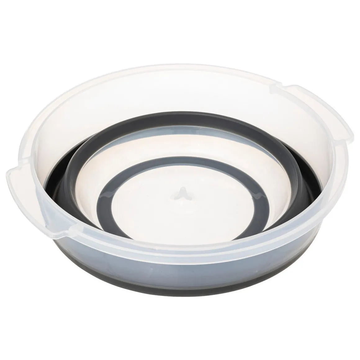 Escorredor de legumes retrátil com manivela