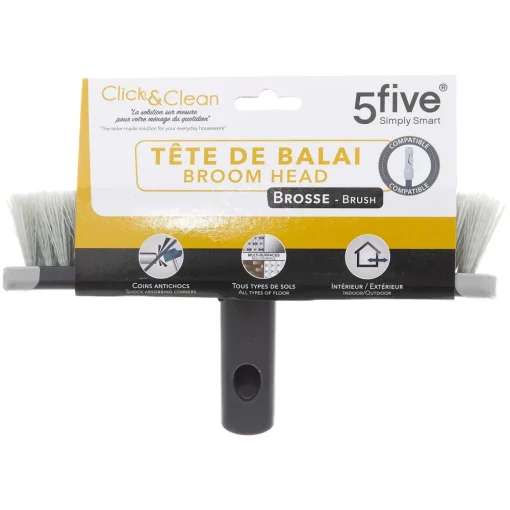 Escova CLICK cinza