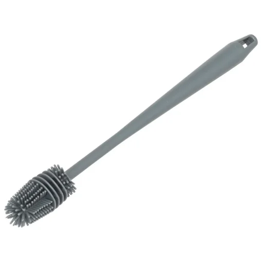 Escova lava garrafas cinza