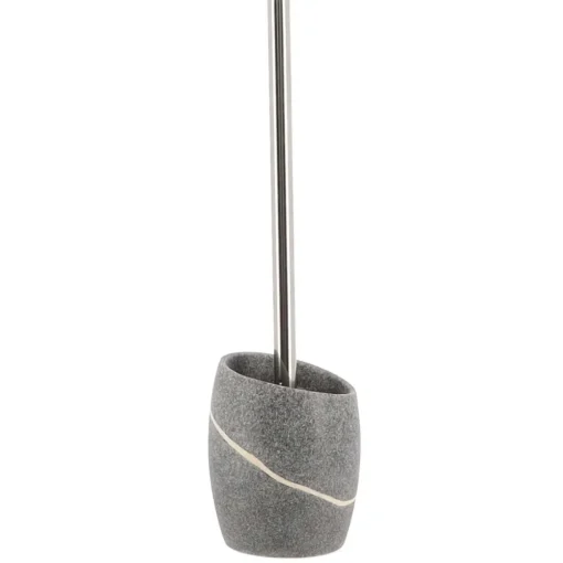 Escova wc cinza efeito pedra