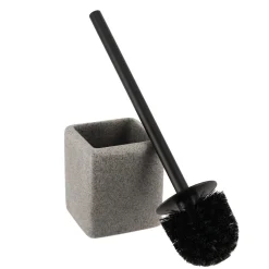 Escova wc cinza efeito pedra