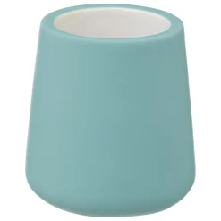 Escova wc COCON azul claro em cerâmica