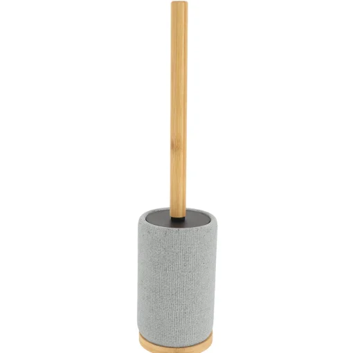 Escova WC Efeito Malha Cinza