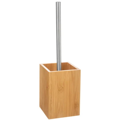 Escova wc em bambu