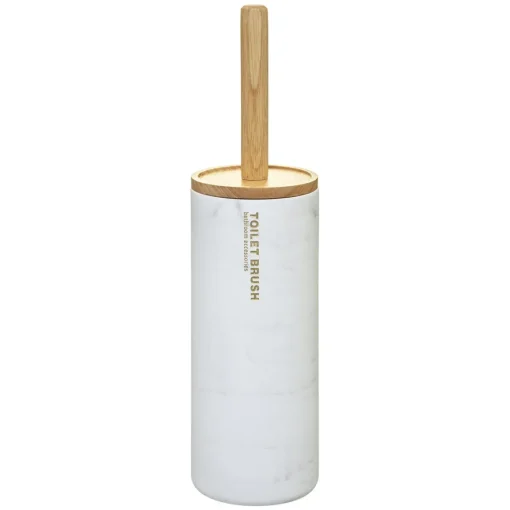 Escova wc LEA branco efeito mármore