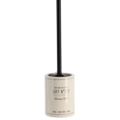 Escova wc LOFT branca em dolomite