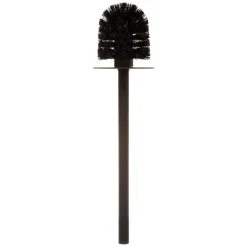 Escova wc NATUREO azul petróleo com base em bambu