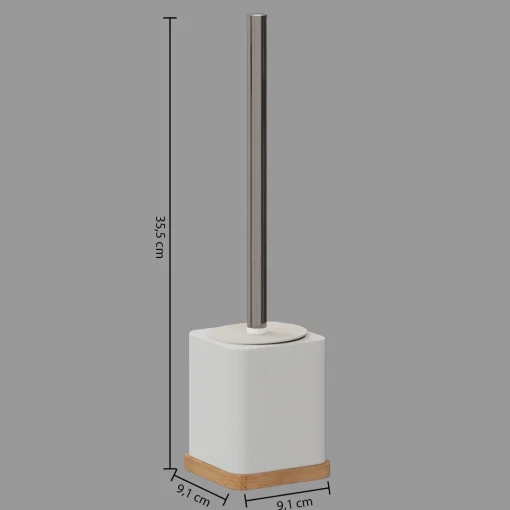 Escova wc NATUREO branca