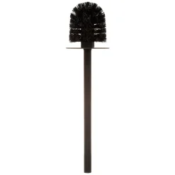 Escova wc NATUREO preto com base em bambu