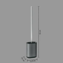 Escova wc SILIFLEX cinza