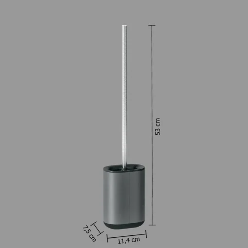 Escova wc SILIFLEX cinza