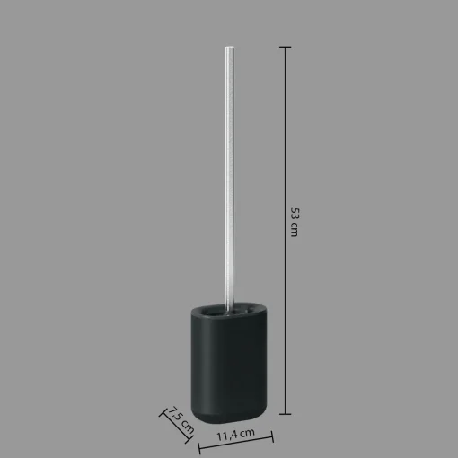 Escova wc SILIFLEX preta