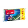 Esfregão com esponja ultra fresh antibactérias 2+1