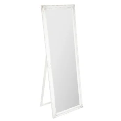 Espelho de chão branco trabalhado 172cm