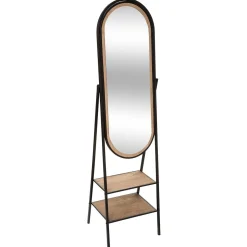 Espelho de chão MAEL preto 160cm